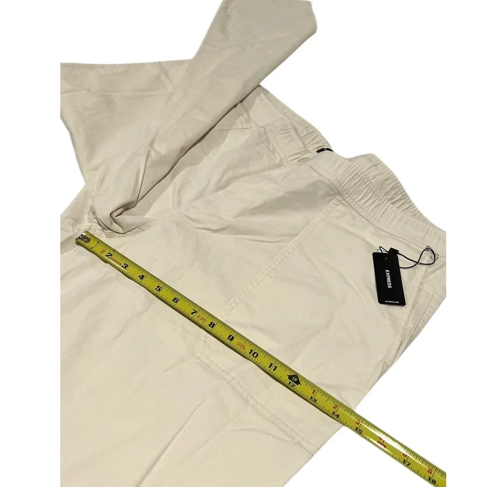 NWT Express Slim Pull-On Chino Pants Elastic‎ Waist Men's XXL